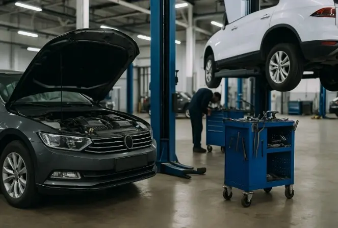 the garage of Anuja solutions